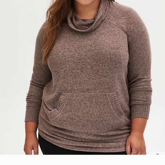 Torrid Cowl Neck Tunic - Picture 2 of 4